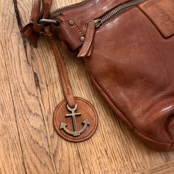 2nd harbour leather satchel purse - Picture 3 of 9